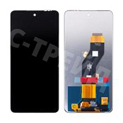 Дисплей для Tecno Spark 20C (BG7n) в сборе с тачскрином Черный - Оптима