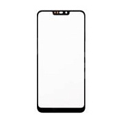 Стекло для переклейки Huawei Honor 8С/Asus ZB633KL в сборе с OCA пленкой Черный - OR (Mitsubishi)