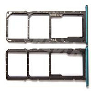 Держатель SIM для Huawei Honor 9A/Y6p/Y5p (MOA-LX9N/MED-LX9N/DRA-LX9) Зеленый