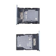 Держатель SIM для Xiaomi Redmi Note 13 4G (23129RAA4G/23124RA7EO/23129RA5FL) Синий