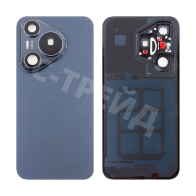 Задняя крышка для Huawei Pura 70 (ADY-LX9/ADY-AL00) Черный - Премиум