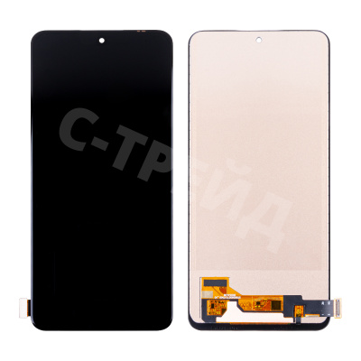 Дисплей для Xiaomi Poco X5 5G/Redmi Note 12 4G/5G (22111317PG/22111317I/23021RAA2Y) в сборе с тачскрином Черный - (In-Cell)