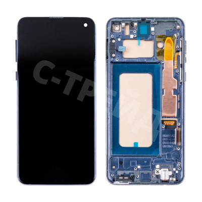 Дисплей для Samsung Galaxy S10e (G970F) модуль с рамкой Черный - (In-Cell)