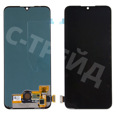 Дисплей для Xiaomi Mi A3 (M1906F9SH) в сборе с тачскрином Черный - (OLED)