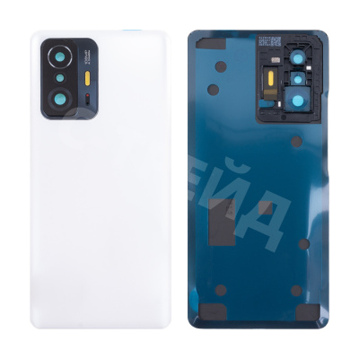 Задняя крышка для Xiaomi 11T/11T Pro (21081111RG/2107113SG) Белый - Премиум