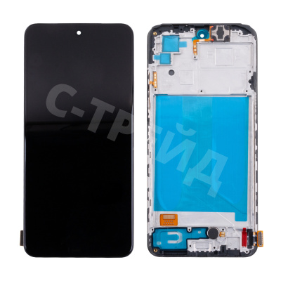Дисплей для Xiaomi Redmi Note 10/10S/Poco M5s (M2101K7AG/M2101K7BNY/M2102K7AG/2207117BPG) модуль с рамкой Черный - (In-Cell) - Премиум