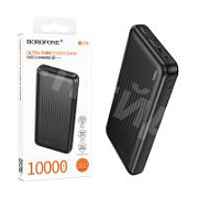 Внешний Аккумулятор (Power Bank) Borofone BJ78 10000 mAh (10W, 2USB, MicroUSB, Type-C, LED индикатор) Черный