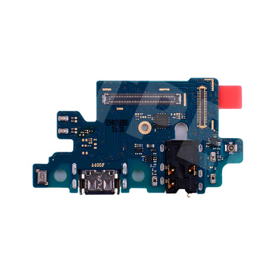 Шлейф для Samsung Galaxy A40 (A405F) плата системный разъем/разъем гарнитуры/микрофон