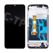 Дисплей для Realme C11 (RMX2185) модуль с рамкой Черный - OR