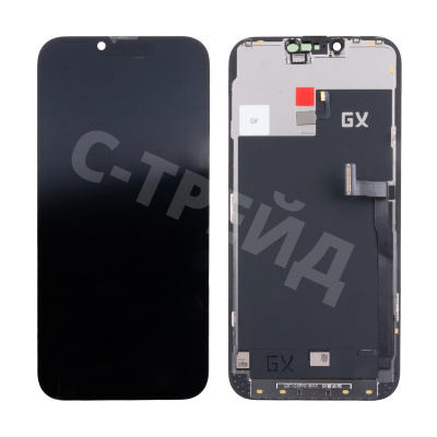 Дисплей для iPhone 13 Pro Max (A2645) в сборе с тачскрином Черный GX (площадка под IC)