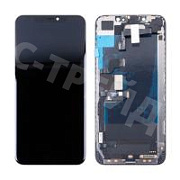 Дисплей для iPhone Xs Max (A1921/A2101) в сборе с тачскрином Черный - OR100 (Снятый, без ремонта)