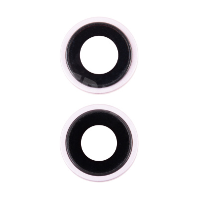 Стекло камеры для iPhone 15/15 Plus (комплект 2 шт.) Розовый