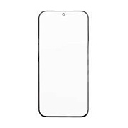 Стекло для переклейки Huawei Pura 70 Pro/70 Ultra (HBN-LX9/HBN-AL00/HBP-LX9/HBP-AL00) с OCA пленкой Черный - OR (Mitsubishi)