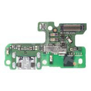 Шлейф для Huawei Honor 8 Lite (PRA-TL10) плата на системный разъем/микрофон