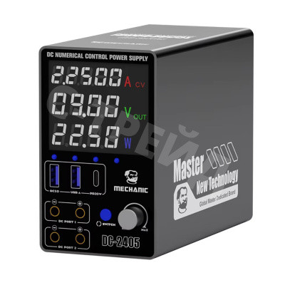 Лабораторный источник питания Mechanic DC-2405 (120W, 5A, 24V,  импульсный)