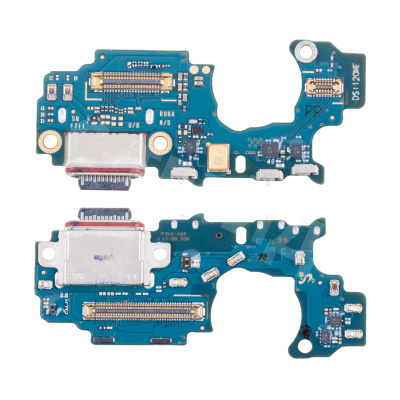 Шлейф для Samsung Galaxy Z Flip3 (F711B) плата системный разъем/микрофон - Премиум