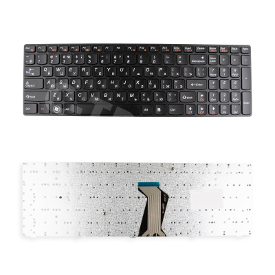 Клавиатура для ноутбука Lenovo IdeaPad Y570/Y570P (с рамкой) Черный