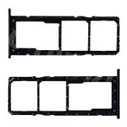 Держатель SIM для Samsung Galaxy A11 (A115F) Черный