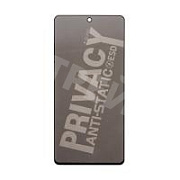 Защитное стекло "Антишпион" для Samsung Galaxy A51/M31s (A515F/M317F) Черный