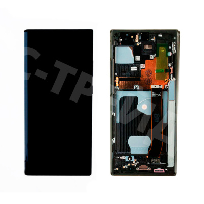 Дисплей для Samsung Galaxy Note 20 Ultra (N985F/N986F) модуль с рамкой Черный - OR (SP)