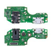 Шлейф для Tecno POP 6 Pro (BE8) плата на системный разъем/разъем гарнитуры/микрофон