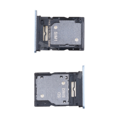 Держатель SIM для Xiaomi Redmi Note 13 4G (23129RAA4G/23124RA7EO/23129RA5FL) Синий