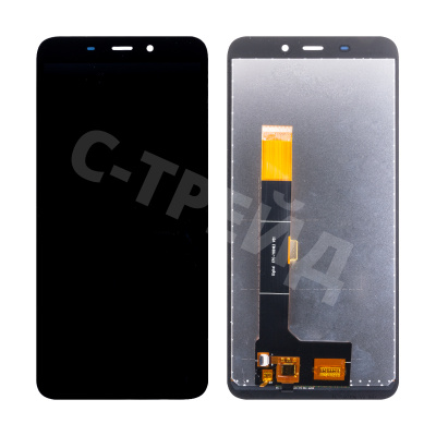 Дисплей для Oukitel WP20 в сборе с тачскрином Черный - Оптима