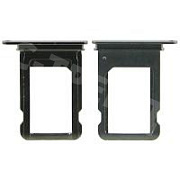 Держатель SIM для iPhone X (A1865/A1901) Черный