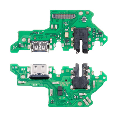 Шлейф для Huawei Y9s (STK-L21) плата на системный разъем/разъем гарнитуры/микрофон