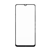 Стекло для переклейки Xiaomi Redmi A3/A3x/Poco C61 (23129RN51X/24048RN6CG) в сборе с OCA пленкой Черный - OR (Mitsubishi)