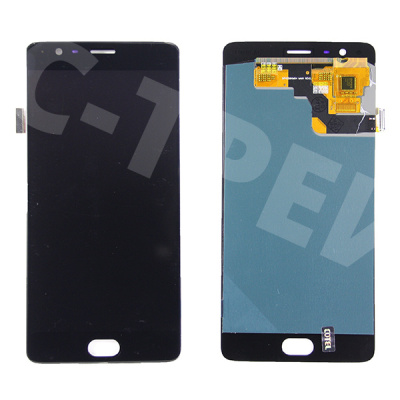 Дисплей для OnePlus 3/3T (A3003) в сборе с тачскрином Черный - (OLED)