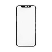 Стекло для переклейки iPhone 11 Pro в сборе с OCA пленкой Черный - OR (Mitsubishi)