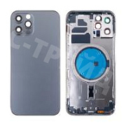 Корпус для iPhone 12 Pro (1 Sim) Серый - Премиум