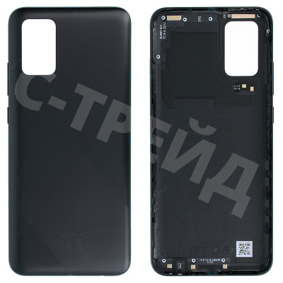 Задняя крышка для Samsung Galaxy A02s (A025F) Черный