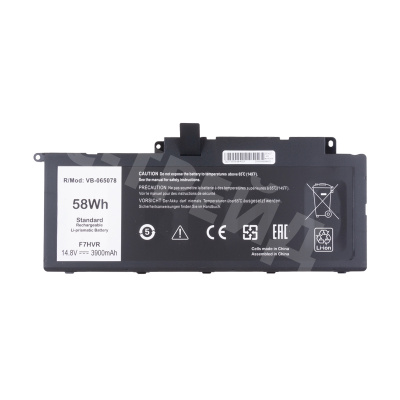 Аккумуляторная батарея для ноутбука Dell Inspiron 15-7537, 17-77370 (F7HVR) 3800 mAh