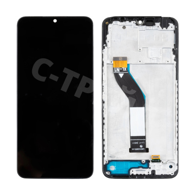 Дисплей для Xiaomi Redmi 14C/Poco C75 (2411DRN47C/2410FPCC5G) модуль с рамкой Черный - OR