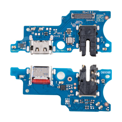 Шлейф для Samsung Galaxy A06 4G (A065F) плата системный разъем/разъем гарнитуры/микрофон - Премиум