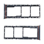 Держатель SIM для Infinix Hot 50 Pro (X6881) Черный