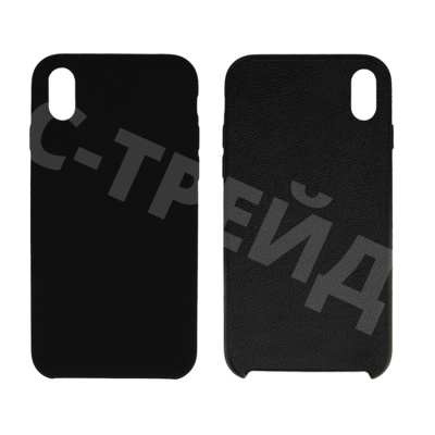 Чехол-накладка Soft Touch для iPhone Xs Max Черный