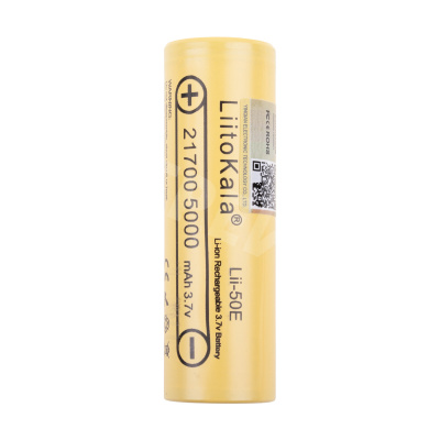 Аккумулятор Lii-50E LiitoKala 21700 3.7V 30A 5000 mAh Высокотоковый