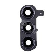 Стекло камеры для Samsung Galaxy S24+ (S926B) в сборе с рамкой Черный