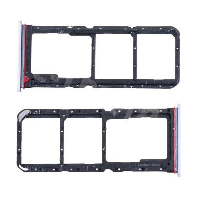 Держатель SIM для Tecno Spark 10 Pro (KI7) Белый