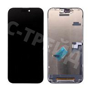 Дисплей для iPhone 16 Pro Max (A3296) в сборе с тачскрином Черный - (In-Cell) (площадка под IC)