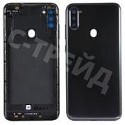 Задняя крышка для Samsung Galaxy A11 (A115F) Черный