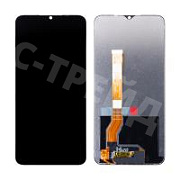 Дисплей для OPPO A17 (CPH2477) в сборе с тачскрином Черный - OR