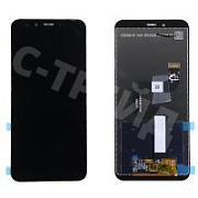 Дисплей для Xiaomi Mi 6X/A2 в сборе с тачскрином Черный - Оптима