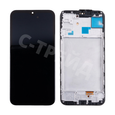 Дисплей для Samsung Galaxy A15 4G/5G (A155F/A156B) модуль с рамкой Черный - (OLED) (Small Size)