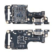 Шлейф для Vivo V27e/T2 4G (V2237/V2320) плата на системный разъем/разъем SIM/микрофон