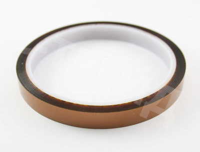 Скотч термостойкий (нагрев до 280°C, 10 мм*20 м)