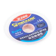 Поглотитель олова (оплётка) Mechanic R-300 (2.0 мм*1.5 м)